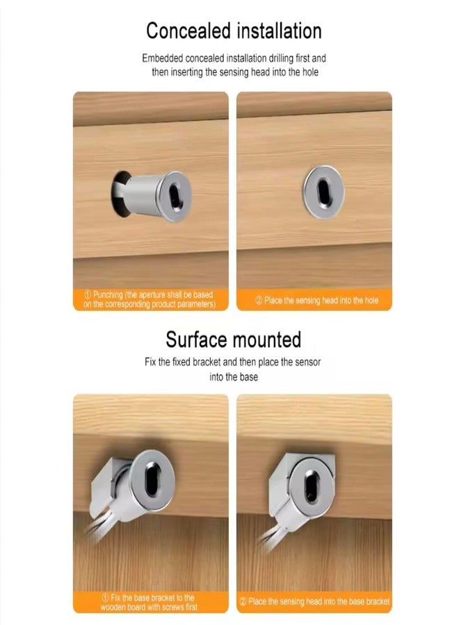 Maxwell Cylindric Type Infrared Sensor for Wardrobe,Kitchen Cabinets,Book Self Lighting Automation by Sensor Door Trigger Sensor - Image 3